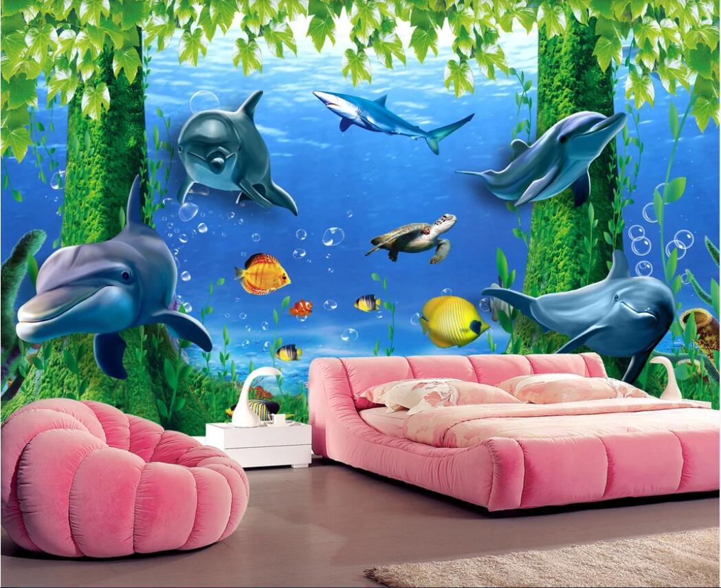 3d room wallpaer custom photo murals Fantasy underwater wonderland 3D dolphin TV background wall wallpaper for walls 3d, Non-woven
3d room wallpaer custom photo murals Fantasy underwater wonderland 3D dolphin TV background wall wallpaper for walls 3d, Non-woven