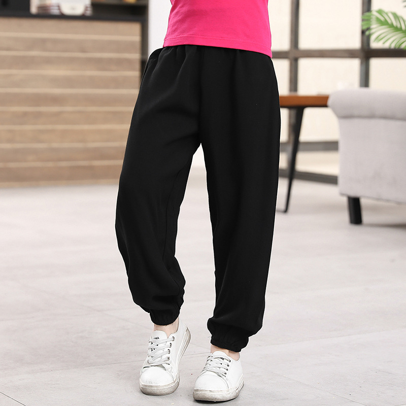 Children Boys Girls Pants Pure Color Cartoon Cotton Trousers Summer Autumn Anti-mosquito Pants Spring Pajama Pants, 13
Children Boys Girls Pants Pure Color Cartoon Cotton Trousers Summer Autumn Anti-mosquito Pants Spring Pajama Pants, 13