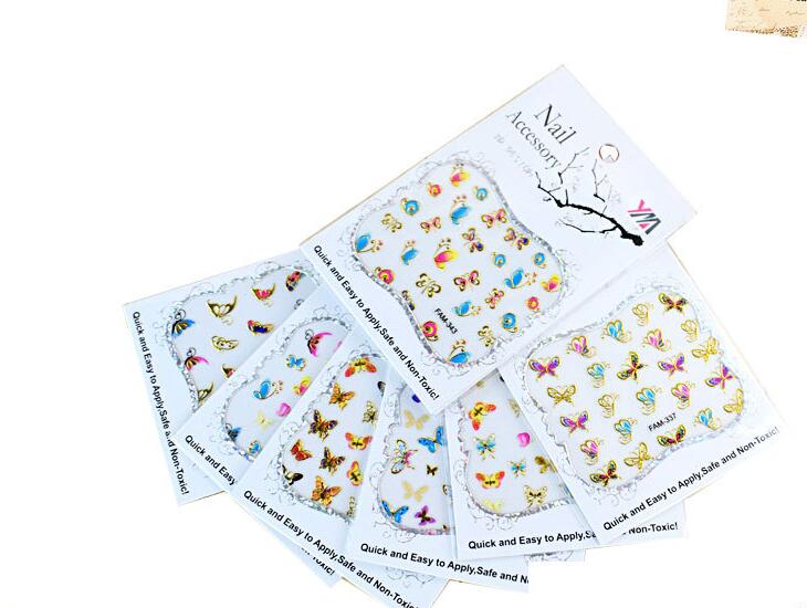 Ultrathin Adhesive Nail Art Sticker 30 pcs /lot Butterfly 3D Nail Art Stickers Water Transfer DIY Decals ## FAM315-344, As described
Ultrathin Adhesive Nail Art Sticker 30 pcs /lot Butterfly 3D Nail Art Stickers Water Transfer DIY Decals ## FAM315-344, As described