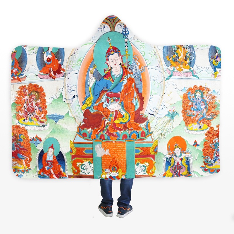 Buddhist Art Hooded Blanket for Adult Children Blanket Buddha Print Art Hooded Thick Warm Flannel Shawl
Buddhist Art Hooded Blanket for Adult Children Blanket Buddha Print Art Hooded Thick Warm Flannel Shawl