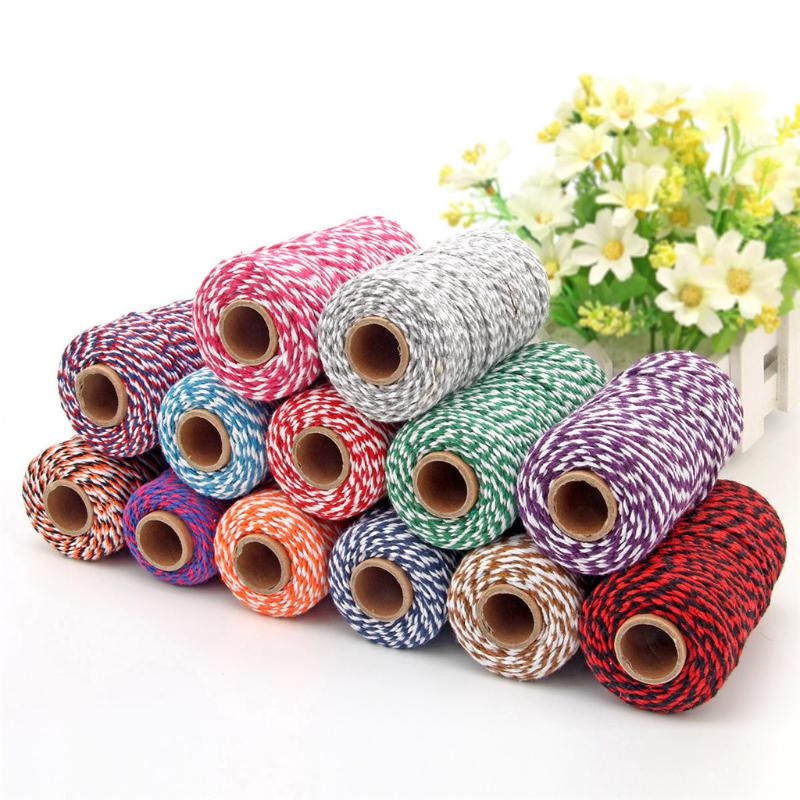 12Colors Cotton Colourful String For Artworks 100m DIY Crafts Gift Wrapping Homemade Rope Band DIY Crafts Decor Rope A22#30
12Colors Cotton Colourful String For Artworks 100m DIY Crafts Gift Wrapping Homemade Rope Band DIY Crafts Decor Rope A22#30