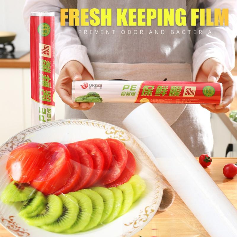 30Meters Household Packaging Film Refrigerator Fruit And Vegetable Cling Film grade plastic wrap fruit film#20
30Meters Household Packaging Film Refrigerator Fruit And Vegetable Cling Film grade plastic wrap fruit film#20