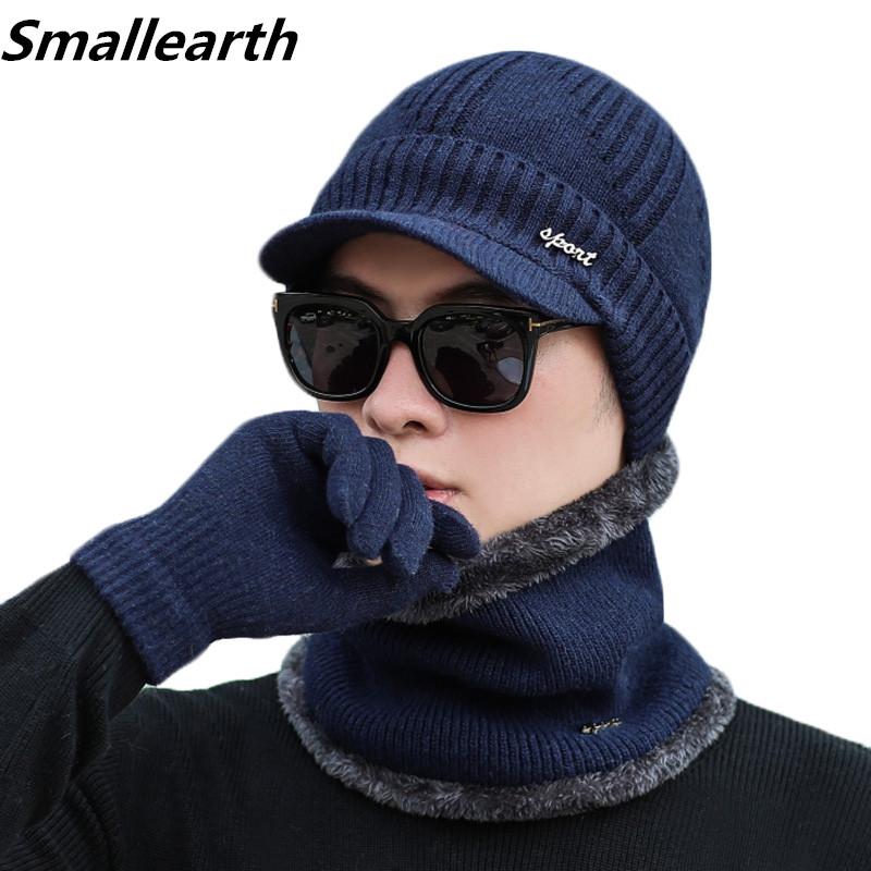 Winter Beanie Hat Sets For Men Women Warm Scarf Hat Gloves Suit Unisex 3Pcs Set Male Female Scarf Set 3Pcs Men Beanies Hats
Winter Beanie Hat Sets For Men Women Warm Scarf Hat Gloves Suit Unisex 3Pcs Set Male Female Scarf Set 3Pcs Men Beanies Hats
