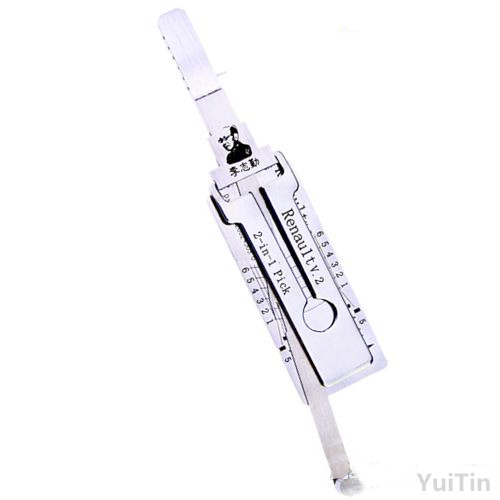 Genuine LISHI Lishi RENAULT v.2 2 In 1 lock pick and decoder FOR CAR RENAULT MEGANE,SCENERY,KOLEOS
Genuine LISHI Lishi RENAULT v.2 2 In 1 lock pick and decoder FOR CAR RENAULT MEGANE,SCENERY,KOLEOS