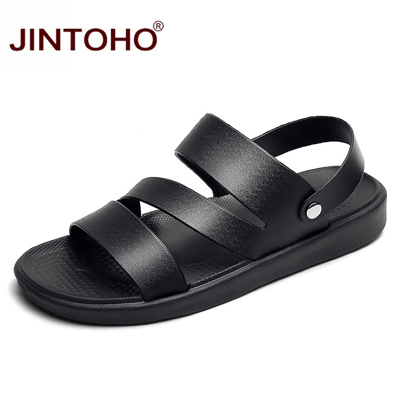 JINTOHO Summer Men Leather Sandals Men Fashion Sandals Casual Beach Shoes Summer Shoes Beach, Black
JINTOHO Summer Men Leather Sandals Men Fashion Sandals Casual Beach Shoes Summer Shoes Beach, Black