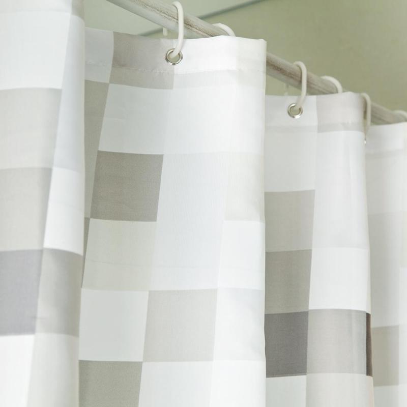 Douchegordijn Shower Curtains Durable Waterproof Mildew-proof Lightproof Bathroom Curtain with Hooks Good Quality Waterproof