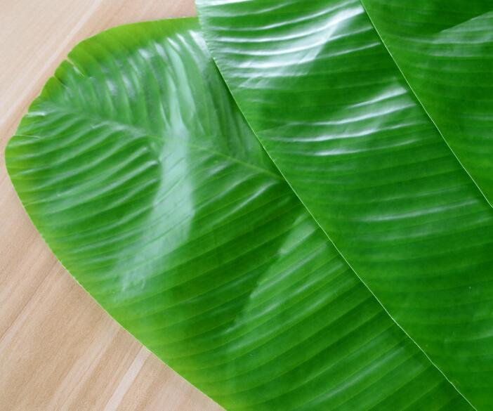 Artificial Banana Leaves Single Leaf Tropical Leaves Decorations Safari Party Supplies Creative Leave Mat Table Runner