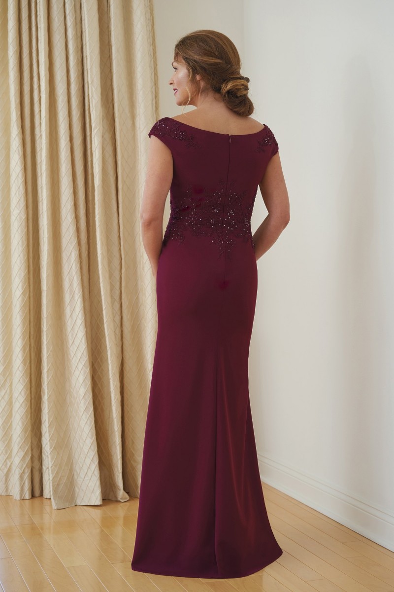 Elegent Mermaid Jasmine Mother of The Bride Dress V Neck Short Sleeve Crystal Ruched Wedding Guest Dresss Floor Length Evening Gown