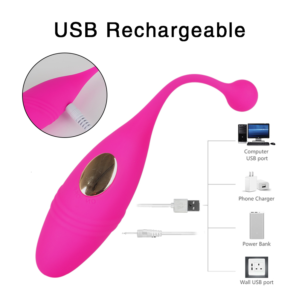 Invisible Wearable Dildo Vibrator for Women Panties Vibrating Balls Wireless Remote Control G Spot Clitoris Stimulator Sex toys Y191022