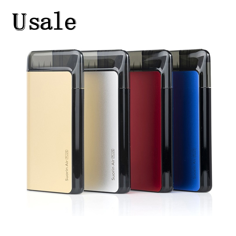 Suorin Air Plus Pod System Kit with 3.5ml Air Plus Cartridge 0.7ohm 1ohm Coil Head Built-in 930mAh Battery 100% Original, Black
Suorin Air Plus Pod System Kit with 3.5ml Air Plus Cartridge 0.7ohm 1ohm Coil Head Built-in 930mAh Battery 100% Original, Black