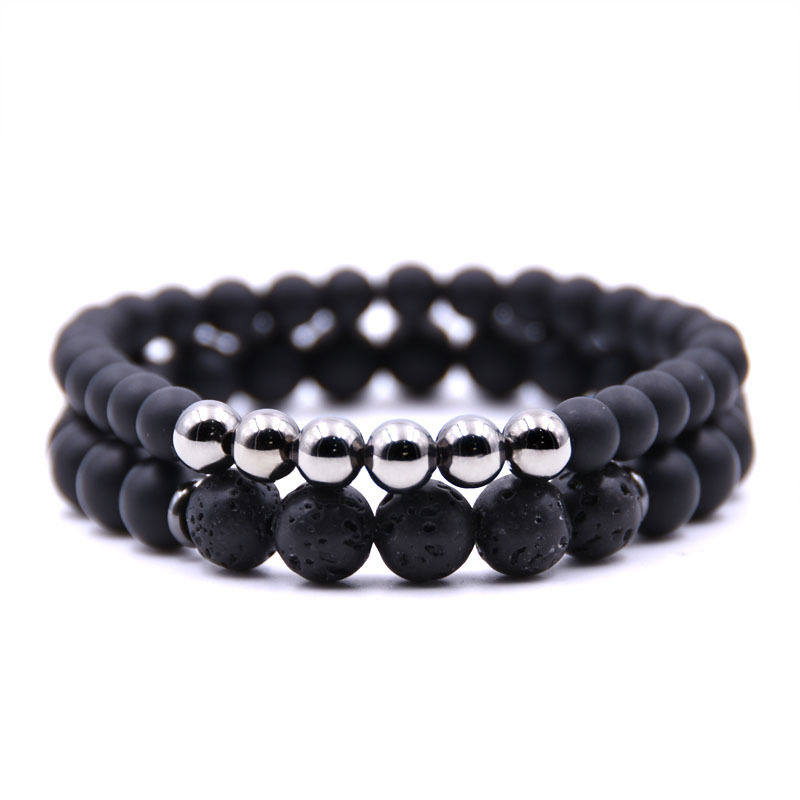 2PCS/set Hot sale Distance Bracelets for Lovers 2pcs/set Natural Stone Beads Couple Bracelet Valentine's Day Jewelry
2PCS/set Hot sale Distance Bracelets for Lovers 2pcs/set Natural Stone Beads Couple Bracelet Valentine's Day Jewelry