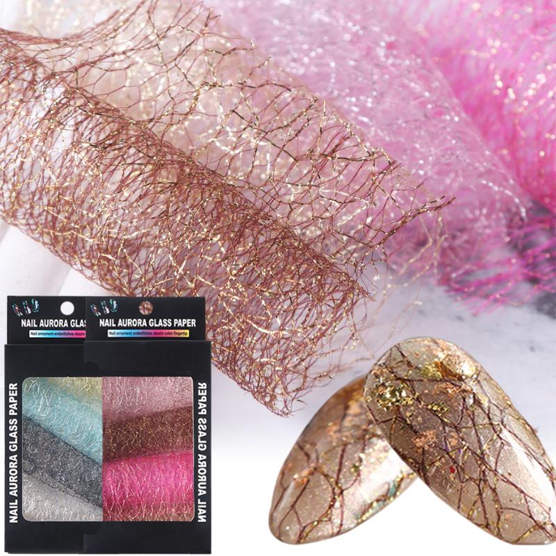 Brown Silver 3D Mesh Nail Sticker Decal Delicate Gold Spider Net Line Slider On Nail Holo Tape Art Decora Manicure LE1566
Brown Silver 3D Mesh Nail Sticker Decal Delicate Gold Spider Net Line Slider On Nail Holo Tape Art Decora Manicure LE1566