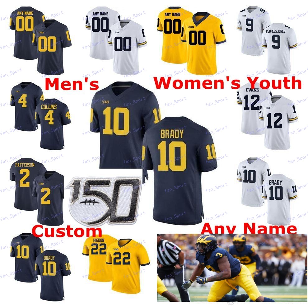 2020 Michigan Wolverines 150TH Custom #9 Peoples-Jones White Navy Blue Yellow 5 Jabrill Peppers 21 Desmond Howard NCAA Football Jersey, Orange
2020 Michigan Wolverines 150TH Custom #9 Peoples-Jones White Navy Blue Yellow 5 Jabrill Peppers 21 Desmond Howard NCAA Football Jersey, Orange