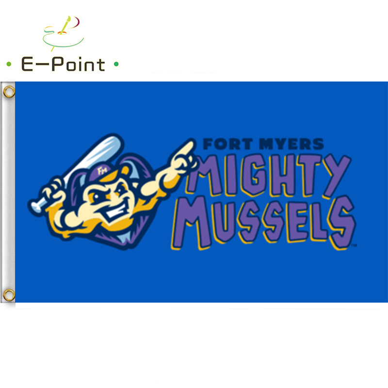 MiLB Fort Myers Mighty Mussels Flag 3*5ft (90cm*150cm) Polyester Banner decoration flying home & garden Festive gifts
MiLB Fort Myers Mighty Mussels Flag 3*5ft (90cm*150cm) Polyester Banner decoration flying home & garden Festive gifts