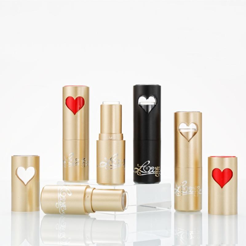 30/50 PCS 12.1mm Empty Heart-shaped skylight Lipstick Tube, DIY Plastic Gold Lip Container,Elegant Black Lipstick Bottle
30/50 PCS 12.1mm Empty Heart-shaped skylight Lipstick Tube, DIY Plastic Gold Lip Container,Elegant Black Lipstick Bottle