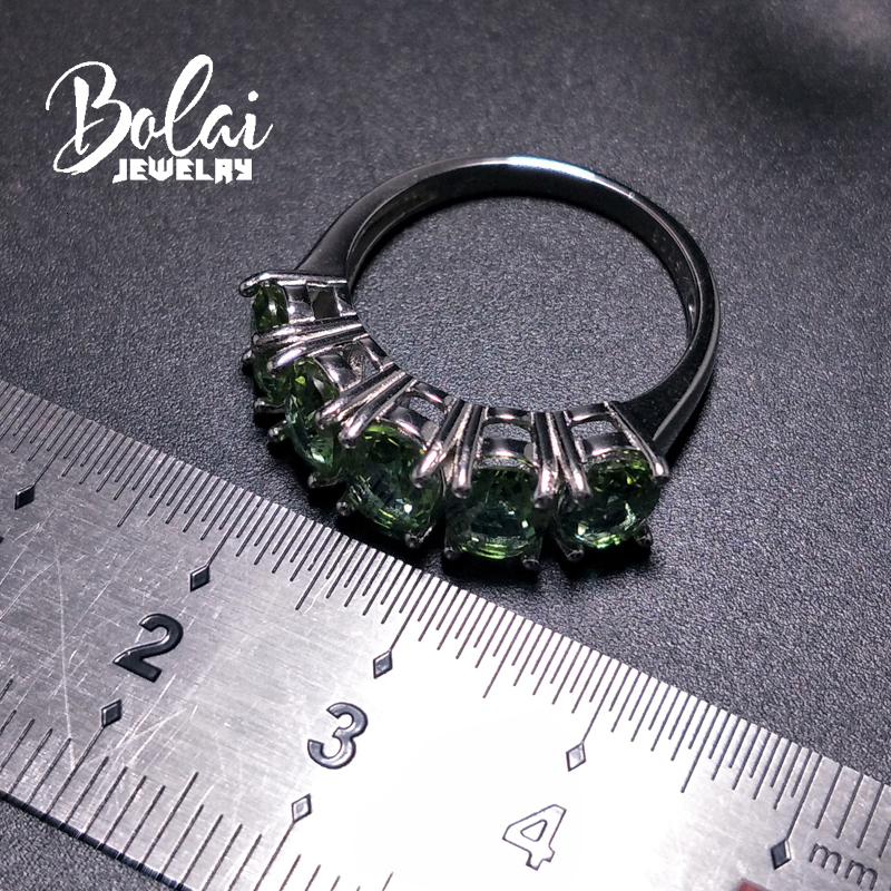 Bolaijewelry,Zultanite rings 925 sterling sliver created color change gemstone fine jewelry for women daily wear nice gift CJ191205