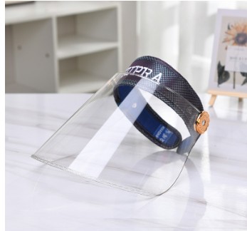 Workshop Cooking Cleaning Protective Face Shield Clear Visor Flip Up Transparent Mask Anti Splash Elastic Band Full Face Cover
