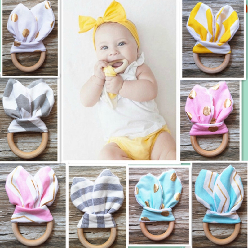 Bunny Ear Teether Wooden Teething Ring Baby Teething Toy Child Chews Baby Teeth Stick Baby Care Tools 31 Designs DHW1908
Bunny Ear Teether Wooden Teething Ring Baby Teething Toy Child Chews Baby Teeth Stick Baby Care Tools 31 Designs DHW1908