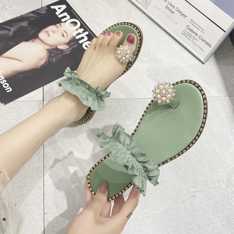 Bohemian Style Beach Shoes Women Summer Outdoor Casual Sandals loafers slippers slip-ons shoes Fashion Pearl Flat slippers #0702, Bk
Bohemian Style Beach Shoes Women Summer Outdoor Casual Sandals loafers slippers slip-ons shoes Fashion Pearl Flat slippers #0702, Bk