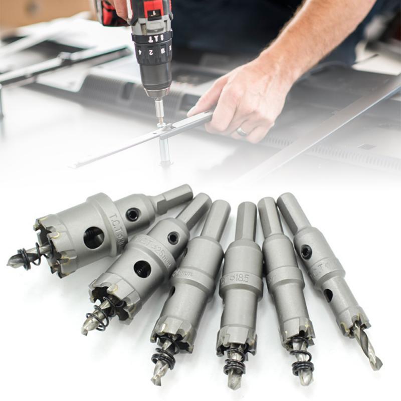 1PCS 14-28mm Core Drill Bit Stainless Steel Hole Saw TCT Carbide Tip Drill Bit Metal Cutting Drilling Power Tools
1PCS 14-28mm Core Drill Bit Stainless Steel Hole Saw TCT Carbide Tip Drill Bit Metal Cutting Drilling Power Tools