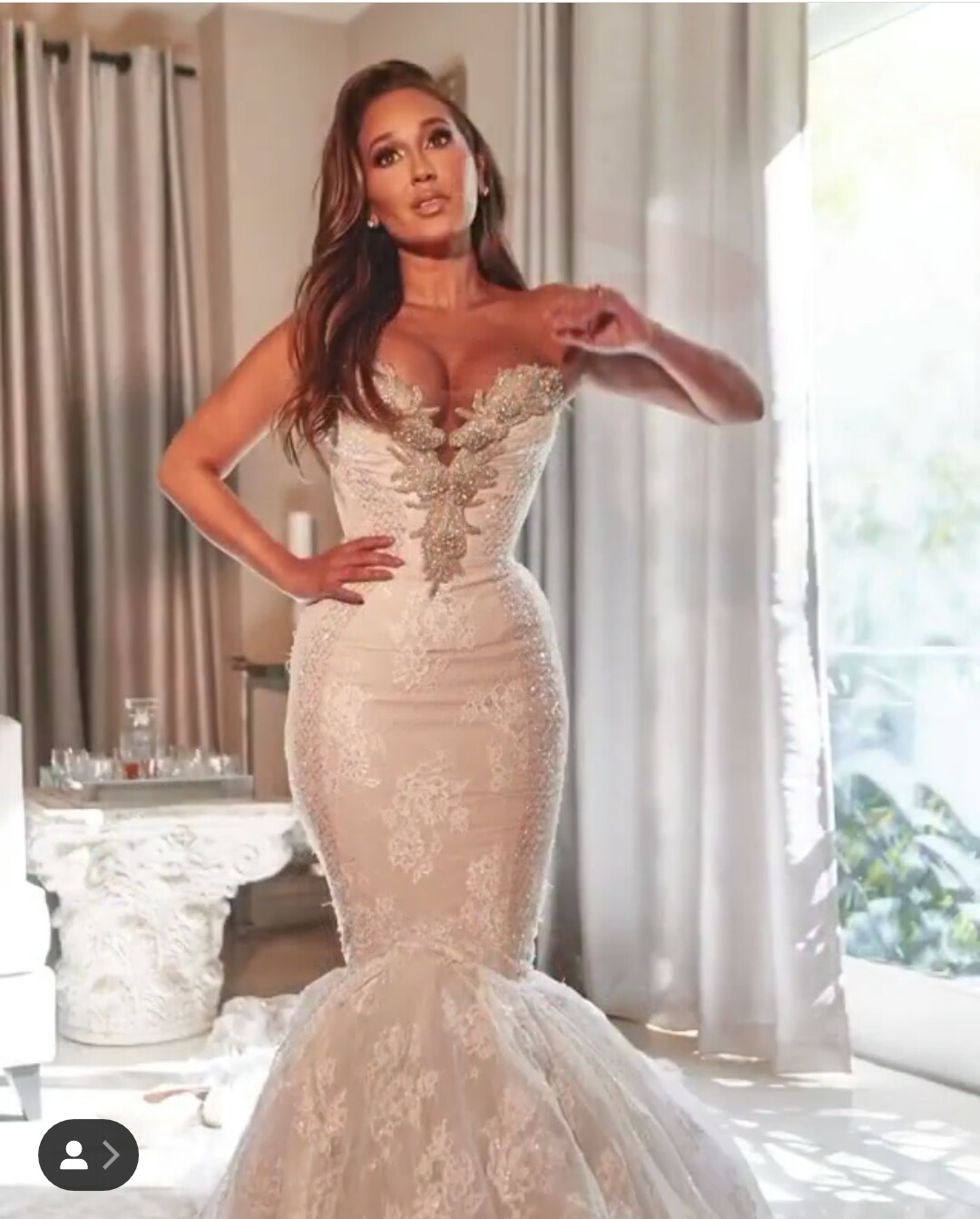 Luxury Mermaid Wedding Dresses Sweetheart Lace Appliqued Crystal Country Wedding Dress Sweep Train Plus Size Robes De Mariée