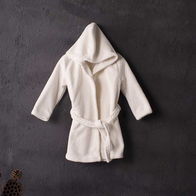 Coral Velvet CHILDREN'S Bathrobes Item Plush Women's Robes Super Soft Mink Cashmere Hooded Kids Pajamas, White
Coral Velvet CHILDREN'S Bathrobes Item Plush Women's Robes Super Soft Mink Cashmere Hooded Kids Pajamas, White