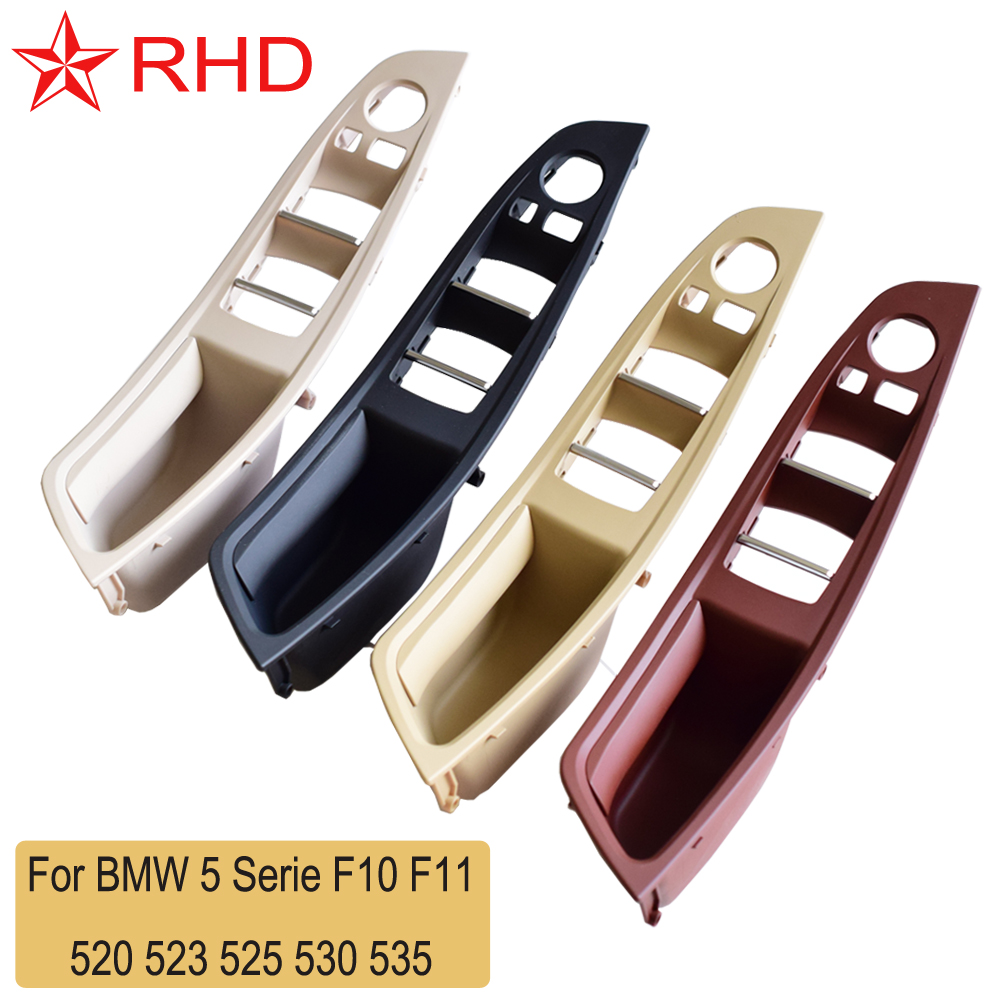 Plastic ABS Black/Beige Car Interior Door Handle Panel Sedan Pull Trim Cover For BMW 5 serie F10 F11 520 523 525 530
Plastic ABS Black/Beige Car Interior Door Handle Panel Sedan Pull Trim Cover For BMW 5 serie F10 F11 520 523 525 530