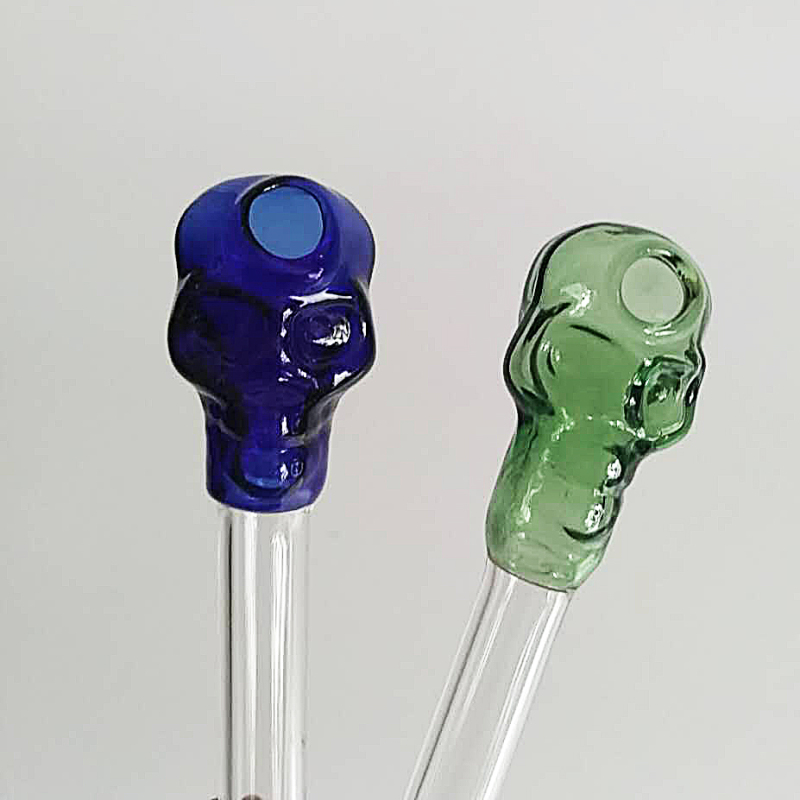 New Arrival Pyrex Glass Smoking Pipe Oil Burner Skull Dry Herb Pipes Colorful Wholesale Drop Free Shipping
New Arrival Pyrex Glass Smoking Pipe Oil Burner Skull Dry Herb Pipes Colorful Wholesale Drop Free Shipping