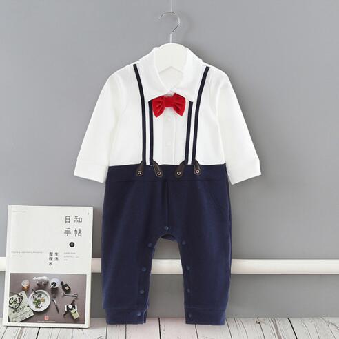 INS Baby Boy clothes Romper 100% cotton Gentleman Tie Design Two Piece Sets Romper Spring Fall Boutique rompers 0-2T, As picture
INS Baby Boy clothes Romper 100% cotton Gentleman Tie Design Two Piece Sets Romper Spring Fall Boutique rompers 0-2T, As picture