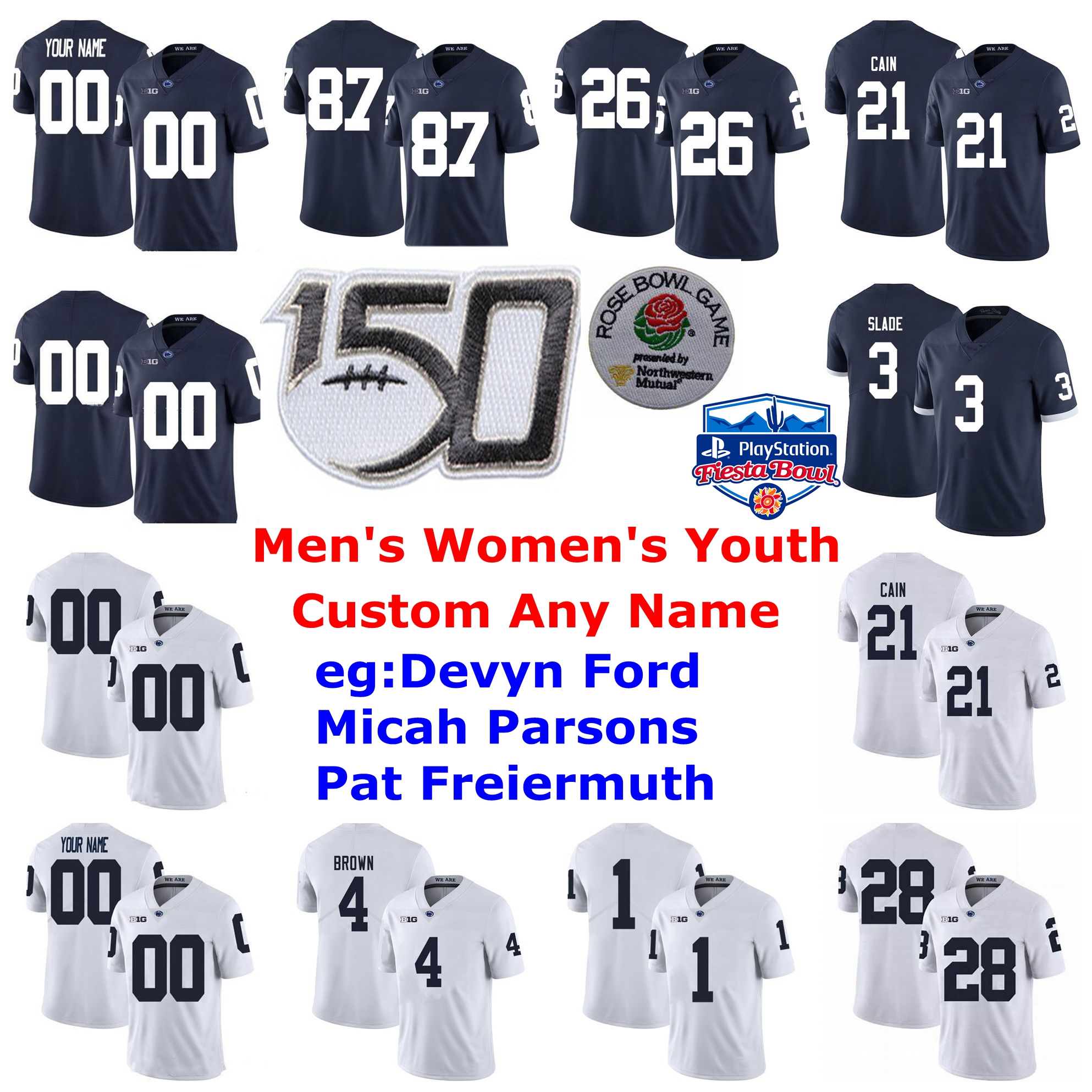 Penn State Nittany Lions Jerseys Mac Hippenhammer Jersey Michael Johnson Jr. John Reid Lamont Wade College Football Jerseys Custom Stitched, Black
Penn State Nittany Lions Jerseys Mac Hippenhammer Jersey Michael Johnson Jr. John Reid Lamont Wade College Football Jerseys Custom Stitched, Black