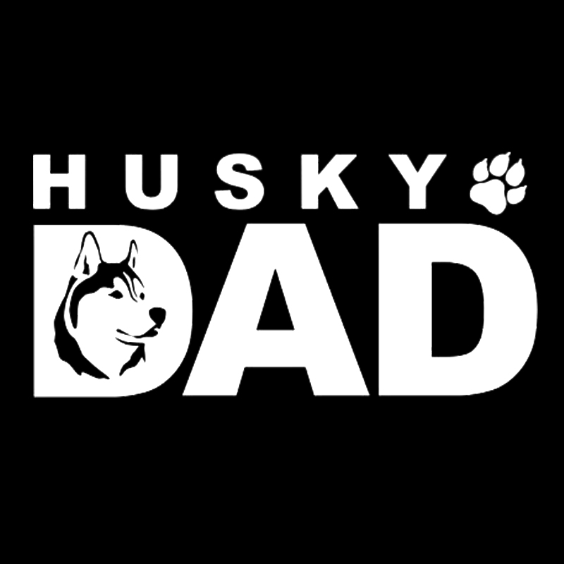 16*7.8cm Husky Dad - Dogs Vinyl Sticker Decal Cute And Interesting Fashion Sticker Decals Car Accessories, Color
16*7.8cm Husky Dad - Dogs Vinyl Sticker Decal Cute And Interesting Fashion Sticker Decals Car Accessories, Color