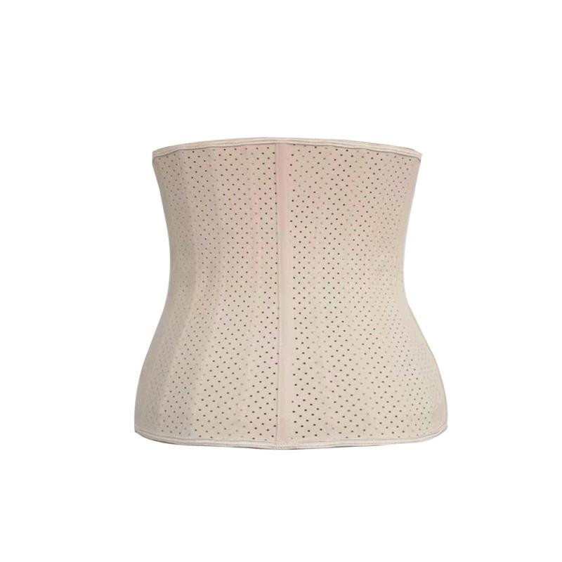 25 Steel Boned Latex Mesh Waist Trainer Corset Women Black Beige XS-3XL Postpartum Recovery Workout Tummy Control Shapewear