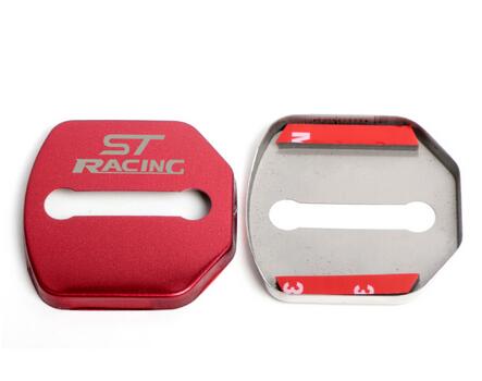 Car Sticker Door Lock Cover Case For Ford Focus 2 2005-2013 Fiesta Kuga Escape 4pcs Car Buckle Accessories Car-Styling