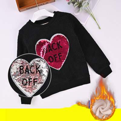 Kids Designer Fashion Sweatshirts Girls Plus Fleece Sweatershirt Children Sequined Top Kids Novel Variable Color Clothing 2020 Hot Sell, Color1
Kids Designer Fashion Sweatshirts Girls Plus Fleece Sweatershirt Children Sequined Top Kids Novel Variable Color Clothing 2020 Hot Sell, Color1