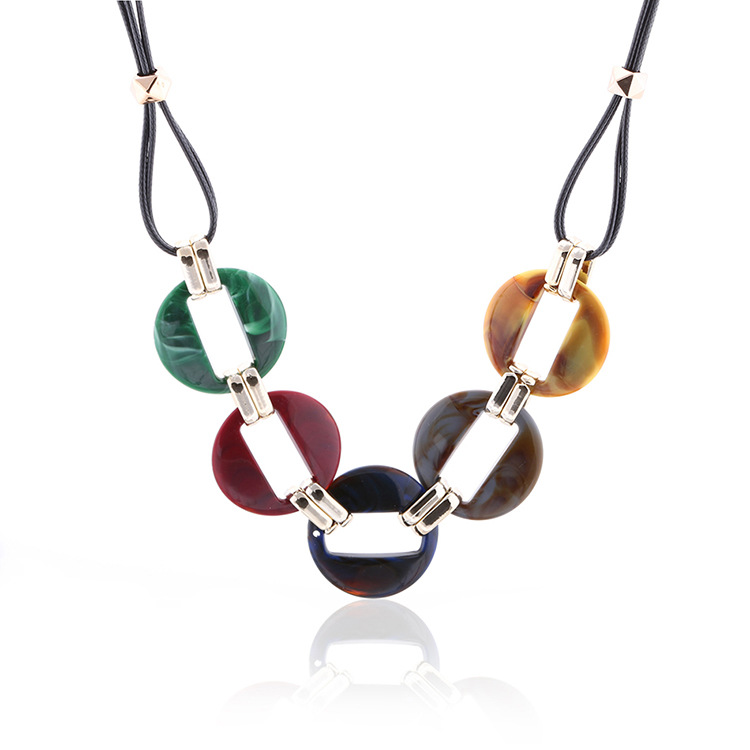Pendant Necklaces Irl Wax Line Accessories European And American Cross-line Jewelry Cross-border
Pendant Necklaces Irl Wax Line Accessories European And American Cross-line Jewelry Cross-border