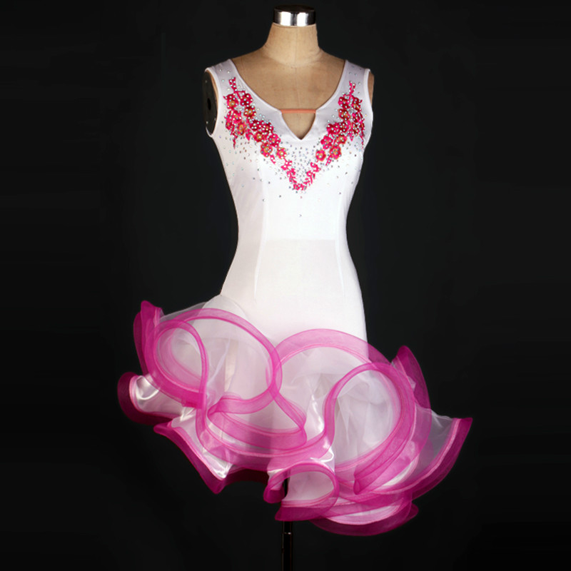2020 sleeveless tassel latin dance dress women white salsa sexy latin girl kids dresses for girls competition, Black
2020 sleeveless tassel latin dance dress women white salsa sexy latin girl kids dresses for girls competition, Black