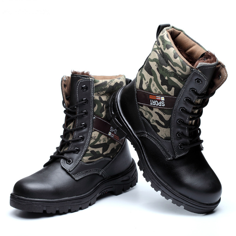 Size 40-46 Labor protection shoes cotton boots, winter cold insulation men plus pile high boots, wear - resistant work safety shoes, Black
Size 40-46 Labor protection shoes cotton boots, winter cold insulation men plus pile high boots, wear - resistant work safety shoes, Black