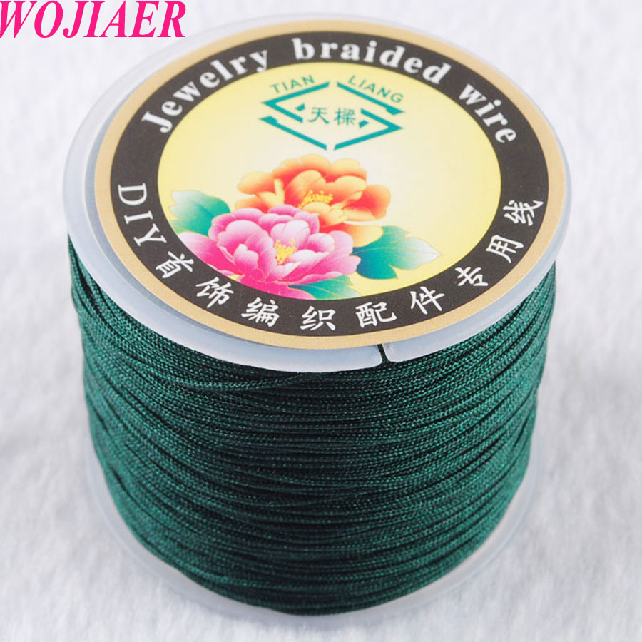 1mm Nylon Beading Cord 40m 1Pcs for Men's Women Bracelet Necklaces Jewelry Making BH311