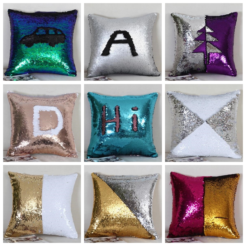 Mermaid Sequins Pillow Cover Magic Reversible Pillow Case Glitter Glamour Cushion Cover Bling Sofa Car DIY Pillow Case Home Decoration D7340, As show
Mermaid Sequins Pillow Cover Magic Reversible Pillow Case Glitter Glamour Cushion Cover Bling Sofa Car DIY Pillow Case Home Decoration D7340, As show