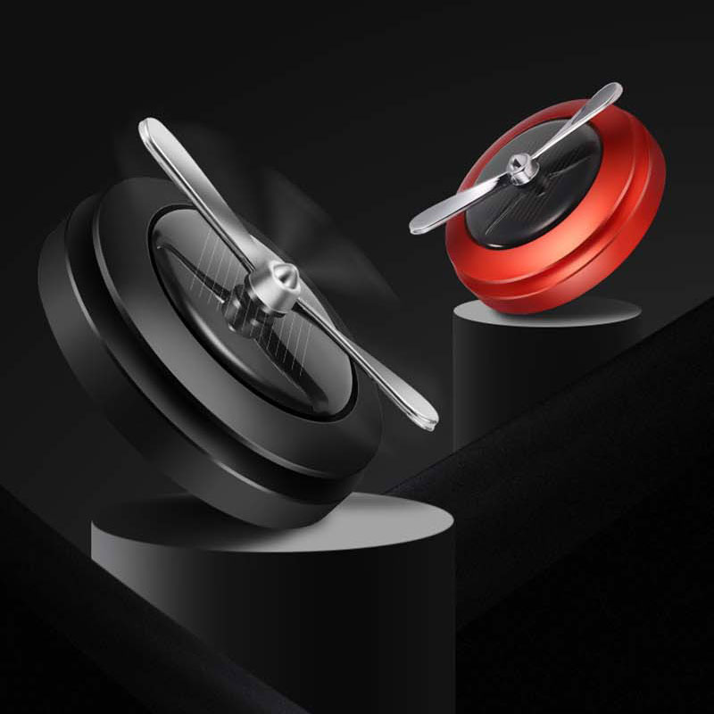 Aromatherapy Seat Scent Dispenser for Cars - Solar Powered, 360 Degree Rotating