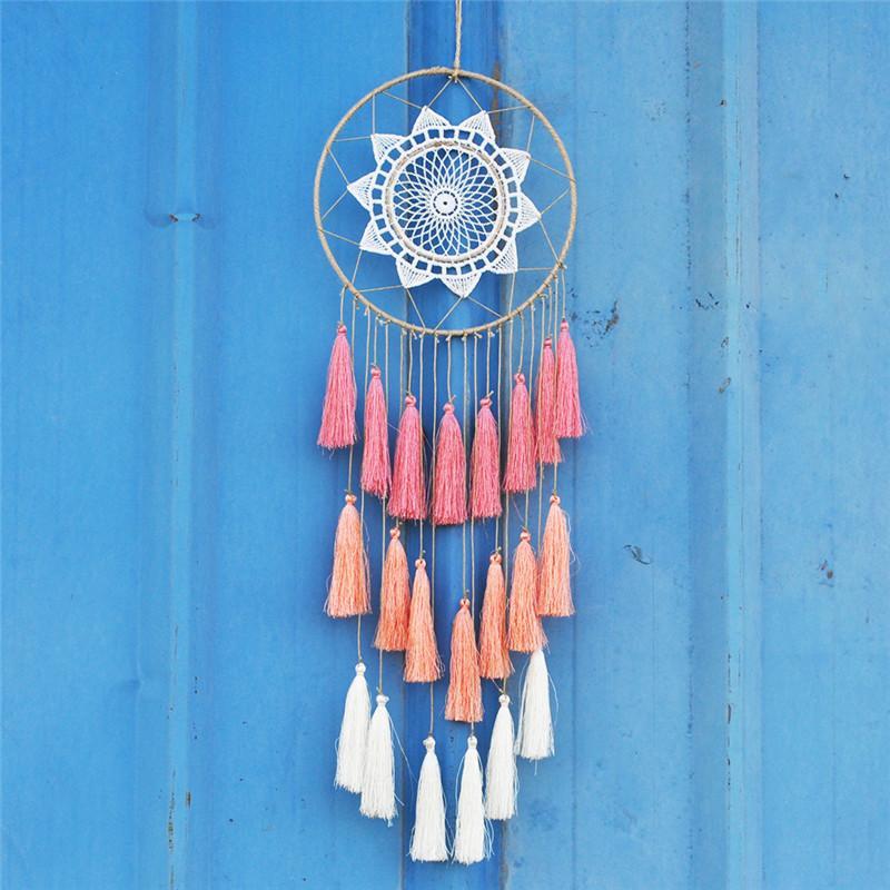 Nordic Tassel Dream Catcher Room Decoration Large White Pink Blue Dreamcatcher Girls Room Decor Gift for Friend
Nordic Tassel Dream Catcher Room Decoration Large White Pink Blue Dreamcatcher Girls Room Decor Gift for Friend