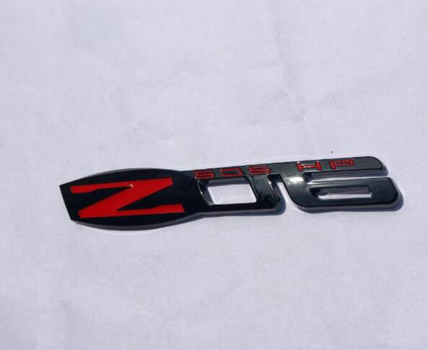 3D Chrome & Red/Black Emblem Fit For GM Chevrolet C6 Zo6 Corvette Z06 505 HP Fender Badge, Silver
3D Chrome & Red/Black Emblem Fit For GM Chevrolet C6 Zo6 Corvette Z06 505 HP Fender Badge, Silver