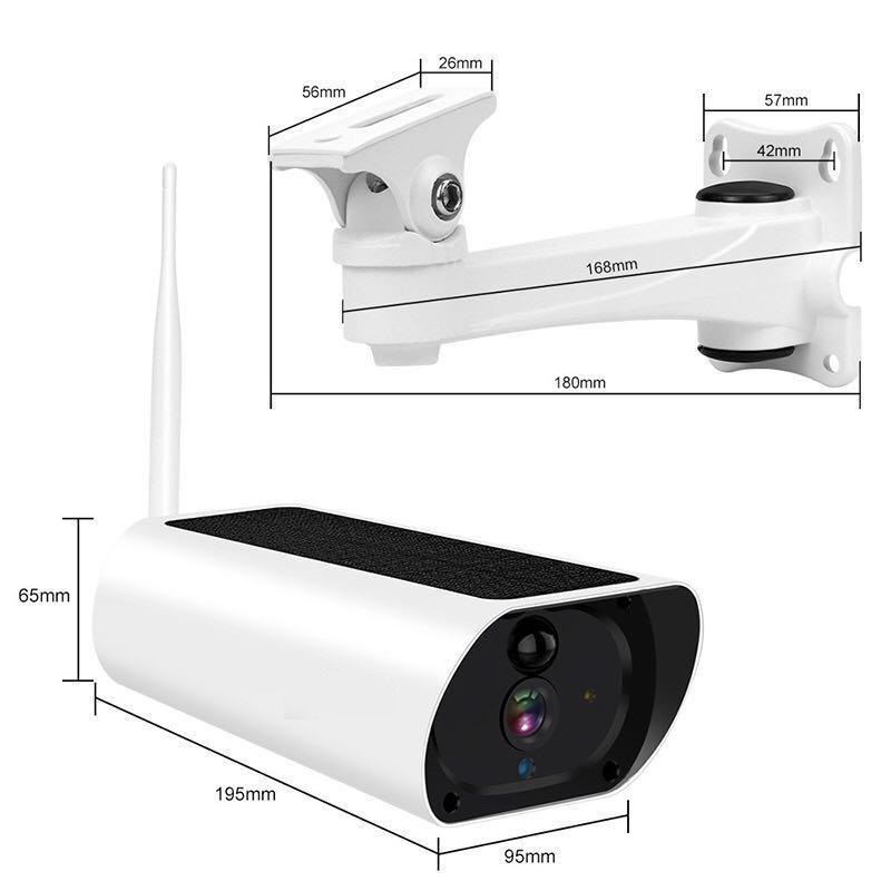 

Holanvision Solar Power 1080P WiFi IP Camera 4X Zoom 2-way Audio Wireless Security Surveillance Outdoor Battery Powered