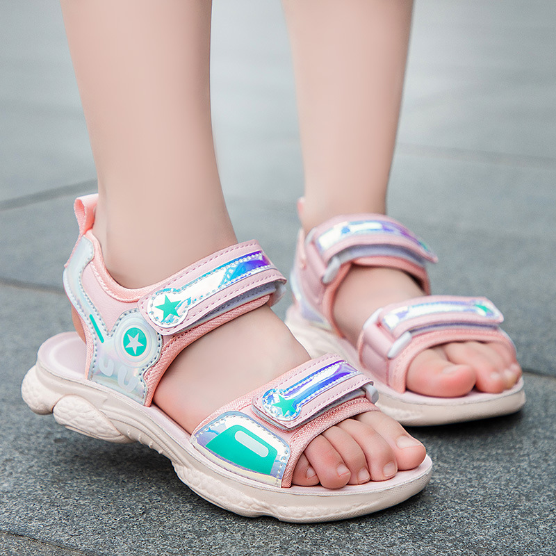 New Summer Leather Boys Sandals For Girls Flat Children Beach Shoes Sports Soft Non-slipbreathable Non-slip Kids Casual Sandals, Red
New Summer Leather Boys Sandals For Girls Flat Children Beach Shoes Sports Soft Non-slipbreathable Non-slip Kids Casual Sandals, Red
