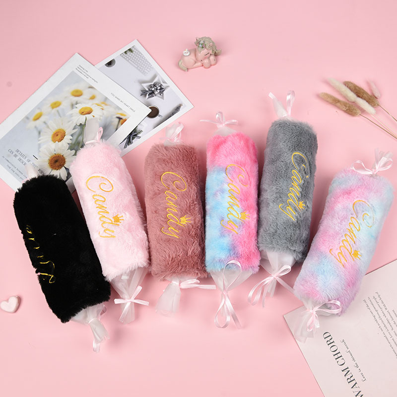 Creative Candy Plush Pencil Case for girls Cute pen bag pencil box Stationery pouch school supplies Zakka
Creative Candy Plush Pencil Case for girls Cute pen bag pencil box Stationery pouch school supplies Zakka