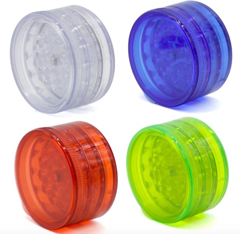 Newest Large 60mm 4parts custom cheap plastic grinder colorful Acrylic Miller dry herb tobacco grinder for smoking
Newest Large 60mm 4parts custom cheap plastic grinder colorful Acrylic Miller dry herb tobacco grinder for smoking