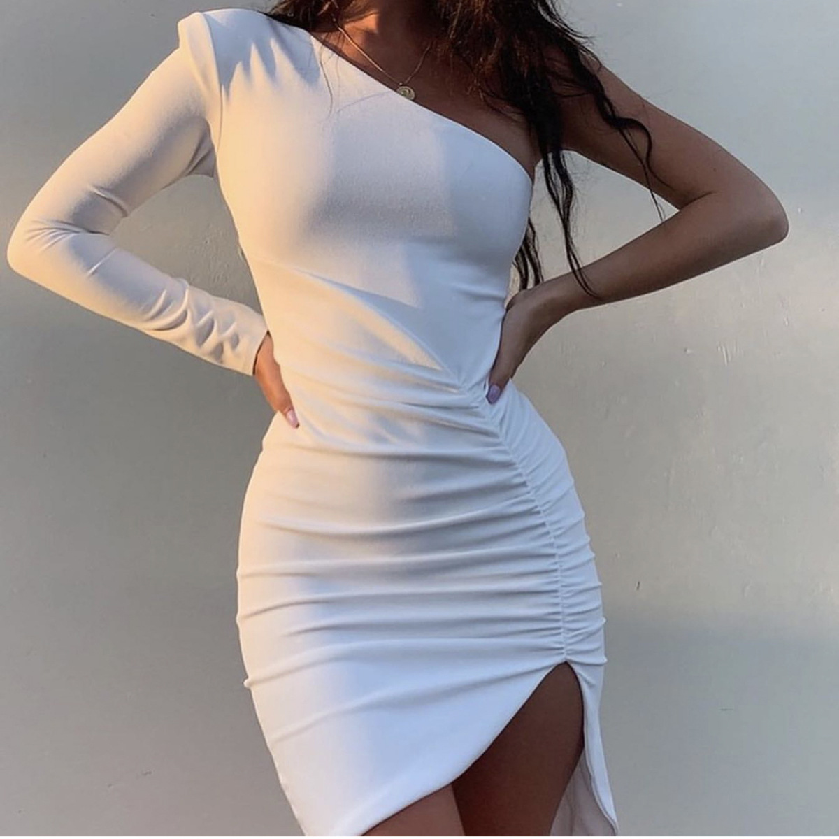 2020 Autumn Winter Women's Sexy Club Dresses Black White Night Club Party Dress Back Open Strap Bodycon Dress Wrap Bandage Dress For Women, Pink
2020 Autumn Winter Women's Sexy Club Dresses Black White Night Club Party Dress Back Open Strap Bodycon Dress Wrap Bandage Dress For Women, Pink