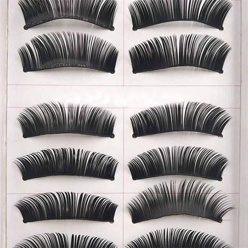 10 Pairs Double False Eyelashes Natural Thick Crossed Bare Makeup Long Makeup Black False Eye Lashes Extension Cosmetic Tools
10 Pairs Double False Eyelashes Natural Thick Crossed Bare Makeup Long Makeup Black False Eye Lashes Extension Cosmetic Tools