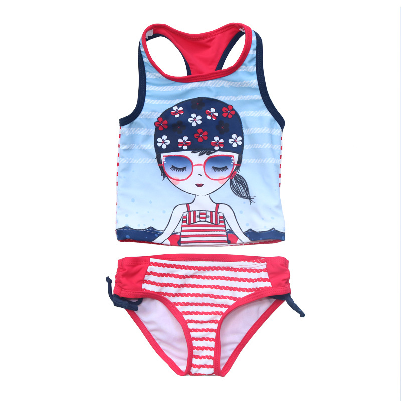 Girl Cartoon Printed Bikini Summer Girls Split Two-pieces Swimwear Girls Print Bathing Suit Baby Kids Biquini Infantil Swimsuits
Girl Cartoon Printed Bikini Summer Girls Split Two-pieces Swimwear Girls Print Bathing Suit Baby Kids Biquini Infantil Swimsuits
