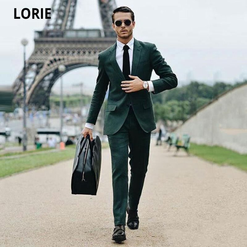 LORIE Green Men Suits for Business Wedding Man Suits Groom Tuxedos Slim Fit Costume Homme Prom Party Jacket + Pants, Black
LORIE Green Men Suits for Business Wedding Man Suits Groom Tuxedos Slim Fit Costume Homme Prom Party Jacket + Pants, Black